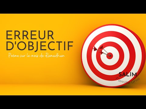 Ne te serais-tu pas trompé d'objectif ? (Poème sur le Ramadhan).