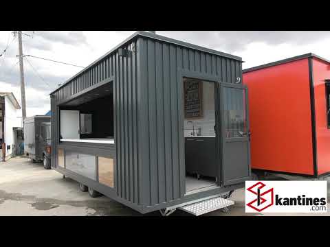 Barista trailer - Ρυμουλκούμενη καντίνα box BRUNO