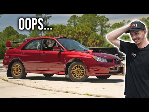 Revamping a 2005 WRX STI Rally Car: Bold Red Paint & Durable Protection