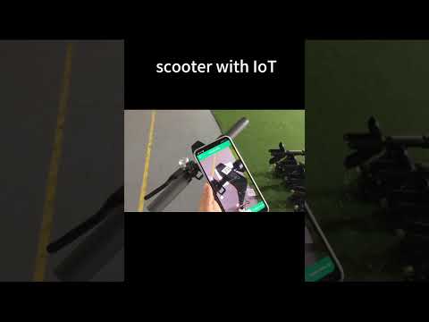 Scooter with IoT