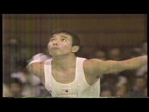 外村康二(日本)鐵棒1983中日カップ個人總合