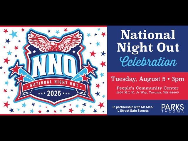 National Night out is Tuesday August 5th – Get to know your neighbors! Our friends at Safe streets will explain how registering your neighborhood gets you connected with community resources.