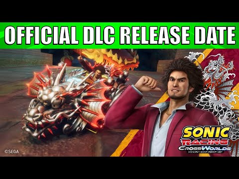 Ichiban Kasuga OFFICIAL DLC Release Date Announced For Sonic Racing CrossWorlds