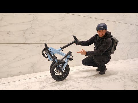 this is the World's Smallest  electric bike that you can pedal OXFO OX 1 review