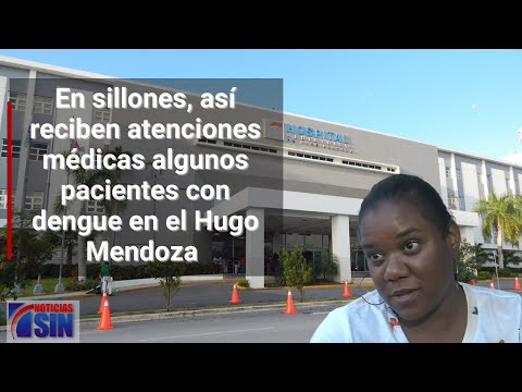 En sillones, así reciben atenciones médicas algunos pacientes con dengue en el Hugo Mendoza