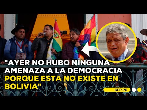 Expresidente de Bolivia critica Gobierno actual del país: no existe la democracia