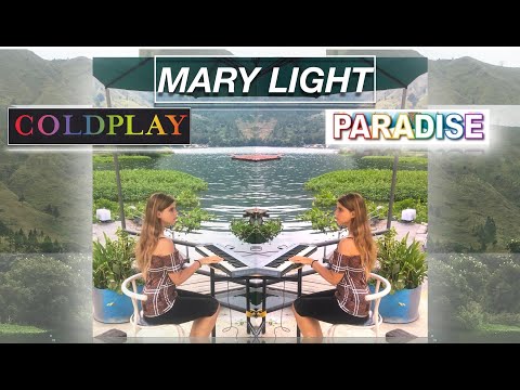 COLDPLAY - PARADISE 🕊 (Lake TOBA piano cover by Mary Light)