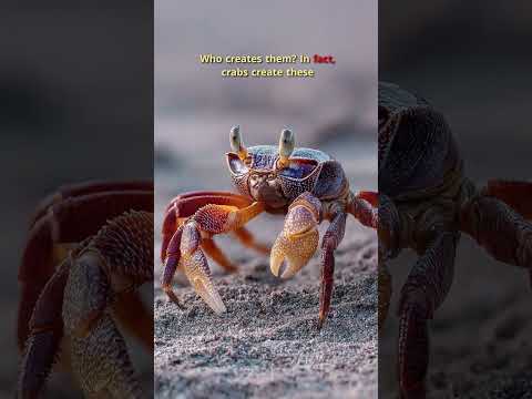 Crab - architects of nature #shorts