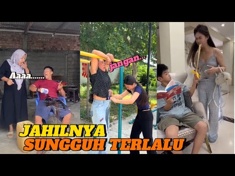 Jahil Banget Bikin Gak Bisa Tahan Tawa‼️kumpulan vidio lucu