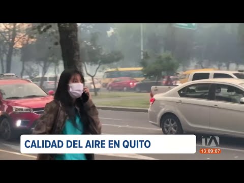 Calidad de aire en Quito mejora