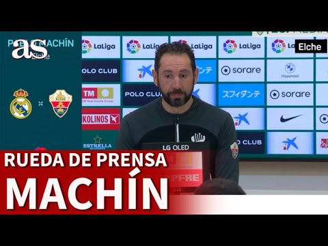 REAL MADRID vs. ELCHE | RUEDA de PRENSA previa de PABLO MACHÍN: Un empate puede ser positivo | AS