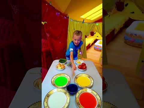 🎨 Food challenge in the house 😀 tiktok #shorts