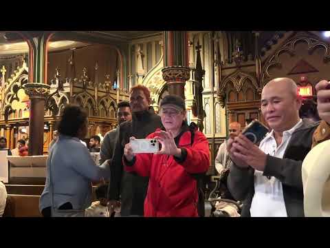 #1159:Toàn Cảnh Nhà Thờ Notre-Dame Montreal Canada Kiến Trúc Độc Đáo Tạo Nên Tác Phẩm Suất Sắc.