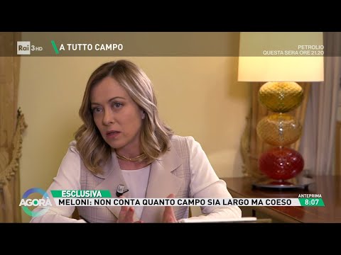 Giorgia Meloni e la politica estera - Agorà 19/03/2024