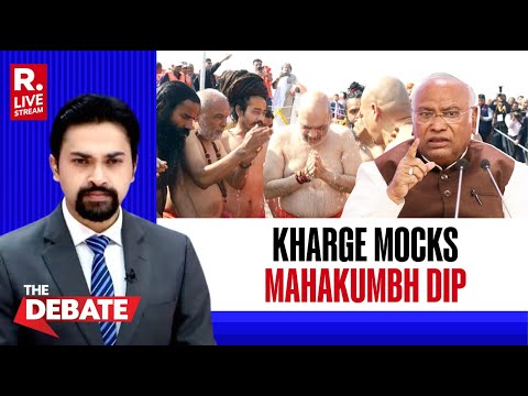 Debate LIVE: Kharge Mocks Amit Shah's Mahakumbh Visit By Saying 'Dip In Ganga Won't Remove Poverty'