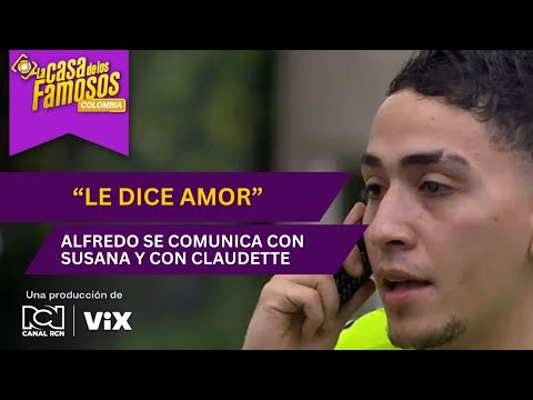 Alfredo le cuenta a Susana que Julián le dice “amor” a Mafe | La casa de los famosos Colombia
