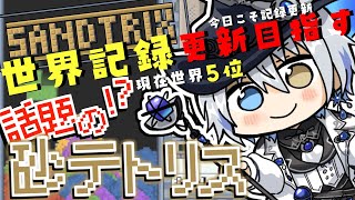 【砂テトリス】現在世界5位！今日は記録更新できる気がするんです#sandtrix #砂テトリス #shorts