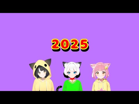 2025　新年動画　(雑談動画)【シュネコ】