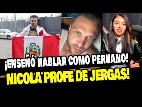 NICOLA PORCELLA SE CONVIRTIÓ EN PROFESOR DE JERGAS PERUANAS ¡ES UN MAESTRO!