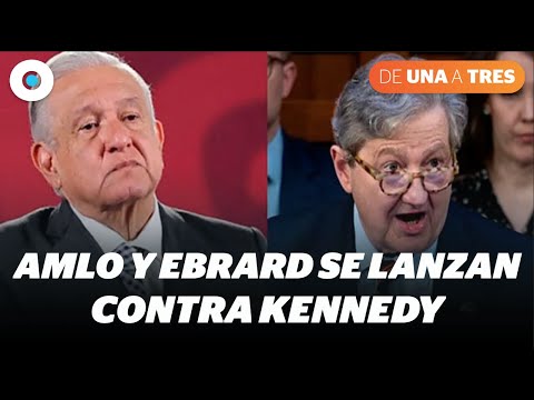 AMLO pide a hispanos no votar por John N. Kennedy y Ebrard lo califica de ignorante #de1a3