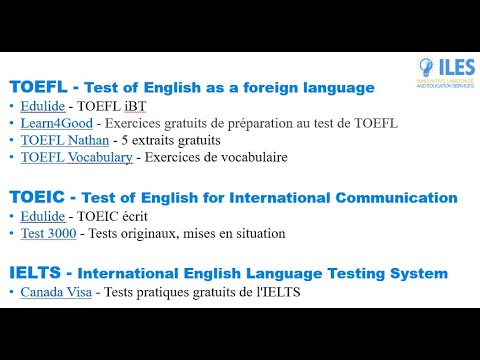 Testez gratuitement votre niveau pour le TOEFL, TOEIC ou IELTS – Connaître son niveau d’Anglais