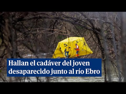 El cadáver hallado en el río Ebro a su paso por Logroño es el del joven desaparecido, Javier Márquez