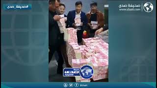 المدير مدلع موظفينه