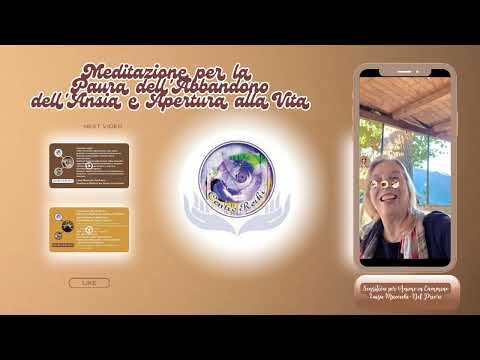 𝐌𝐞𝐝𝐢𝐭𝐚𝐳𝐢𝐨𝐧𝐞 𝐩𝐞𝐫 𝐥𝐚 𝐩𝐚𝐮𝐫𝐚 𝐝𝐞𝐥𝐥’𝐚𝐛𝐛𝐚𝐧𝐝𝐨𝐧𝐨, 𝐥’𝐚𝐧𝐬𝐢𝐚 𝐞 𝐥’𝐚𝐩𝐞𝐫𝐭𝐮𝐫𝐚 𝐚𝐥𝐥𝐚 𝐯𝐢𝐭𝐚