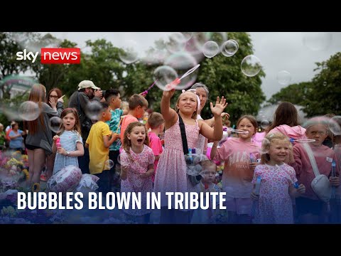 Tribute held for victims of Southport stabbing attack one week on