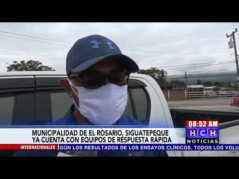 Autoridades de El Rosario se preparan para eventuales casos de Covid19