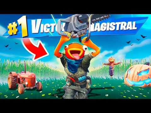 Gané con SOLO MOTOSIERRA en FORTNITE!