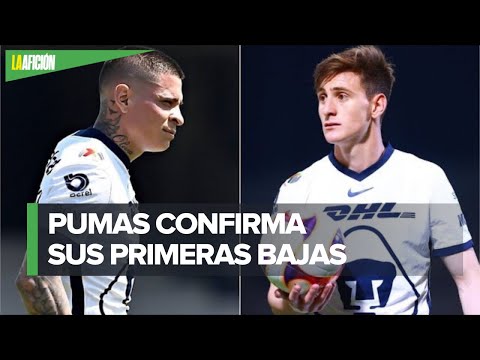 Facundo Waller y Juan Manuel Iturbe, primeras bajas de Pumas