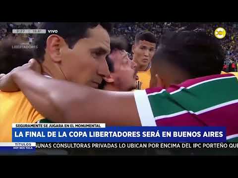 La final de la Copa Libertadores será en Buenos Aires ? HNT a las 8 ? 14-02-24
