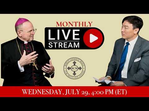 July 2026 Q&A with Bp Donald Sanborn #catholicism #romancatholicmedia