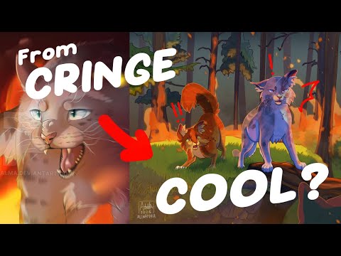 Redrawing A 10 YEARS OLD Warrior Cats Fan-Art