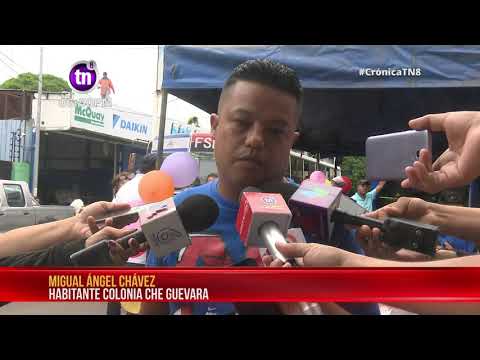 ENACAL inaugura proyecto de alcantarillado en Colonia Che Guevara de Managua – Nicaragua