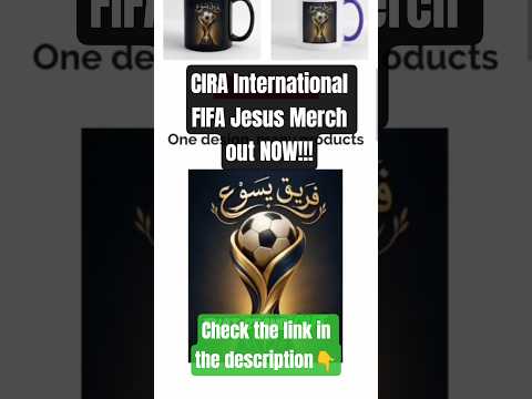 CIRA International Jesus Merch promo #fifa #soccer #football #shopping #jesus #christian #bible