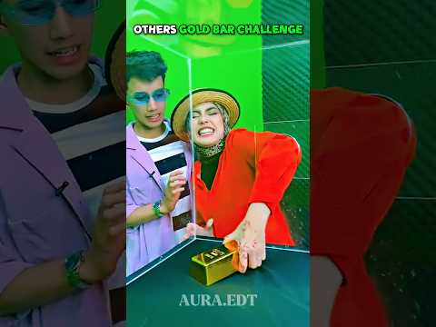 Others Tried the Gold Bar Challenge… But This Man ☠️ #edit #gold #trending #trollface #troll