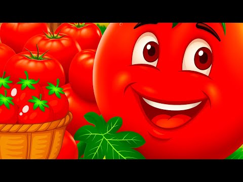 आहा टमाटर - Aaha Tamatar Bade Mazedar | Hindi Nursery Rhymes | Kids Song | #atrangilittles 
