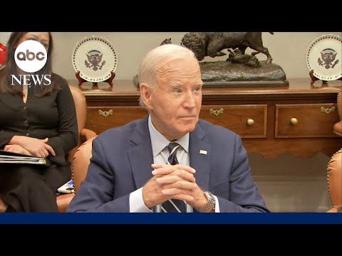 Biden delivers remarks on federal preparation for Hurricane Milton