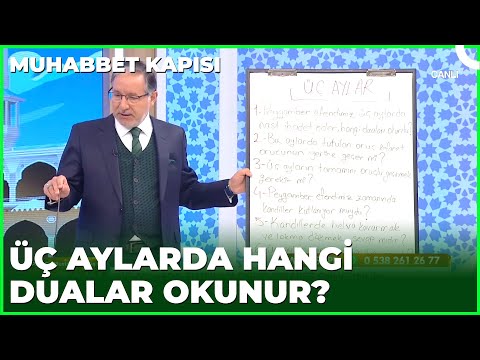 Peygamberimiz (S.A.V) Üç Aylarda Nasıl İbadet Ederdi? | Prof. Dr Mustafa Karataş ile Muhabbet Kapısı