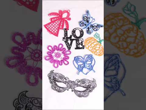 Rinse, reveal, repeat — the ultimate embroidery magic set. #embroidery #shorts