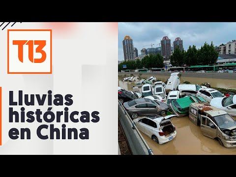 China enfrenta las peores lluvias en 140 años