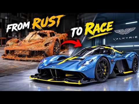 Restoring an <strong>Aston</strong> Martin Valkyrie — The Ultimate Hypercar.#car #automobile #diy