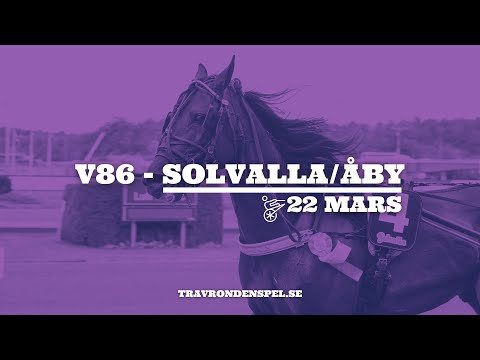 V86 tips Solvalla/Åby | Tre S: Spiken bara vinner