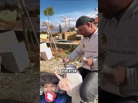 RUMAH TANPA BETON YANG TAHAN 5000 TAHUN! #shorts