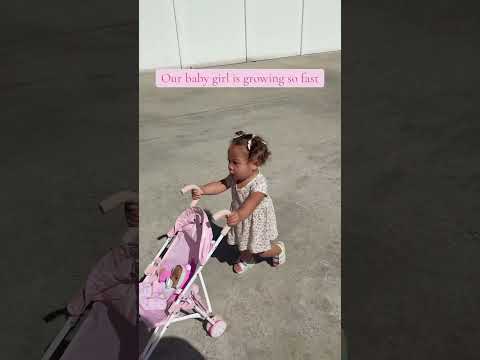 Our baby girl is growing so fast #babygirl #babystroller