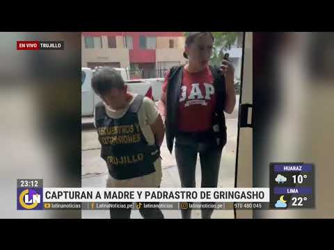 Capturan a madre y padrastro de sicario juvenil 'Gringasho' en Trujillo