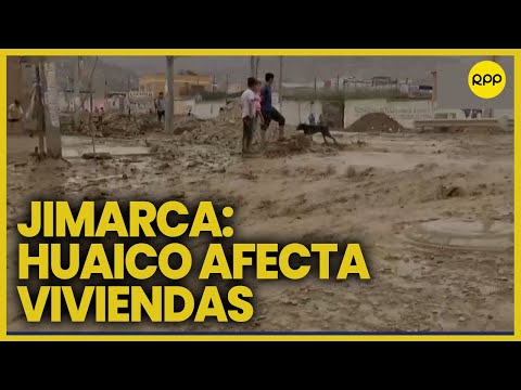 Lurigancho-Chosica: Caída de huaico afecta viviendas en Jicamarca