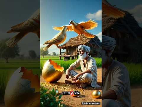 “The Farmer and the Golden Egg | A Magical Story of Greed, Gold, and Wisdom”